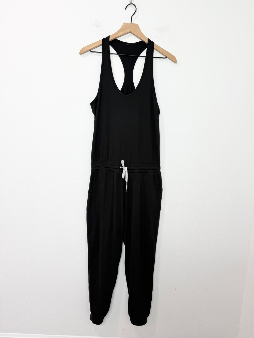 Vuori Lux Sleeveless Jumpsuit Black Size XS